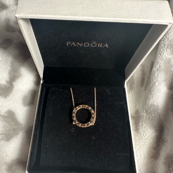 Pandora Circle of Sparkle Necklace - Picture 12 of 12